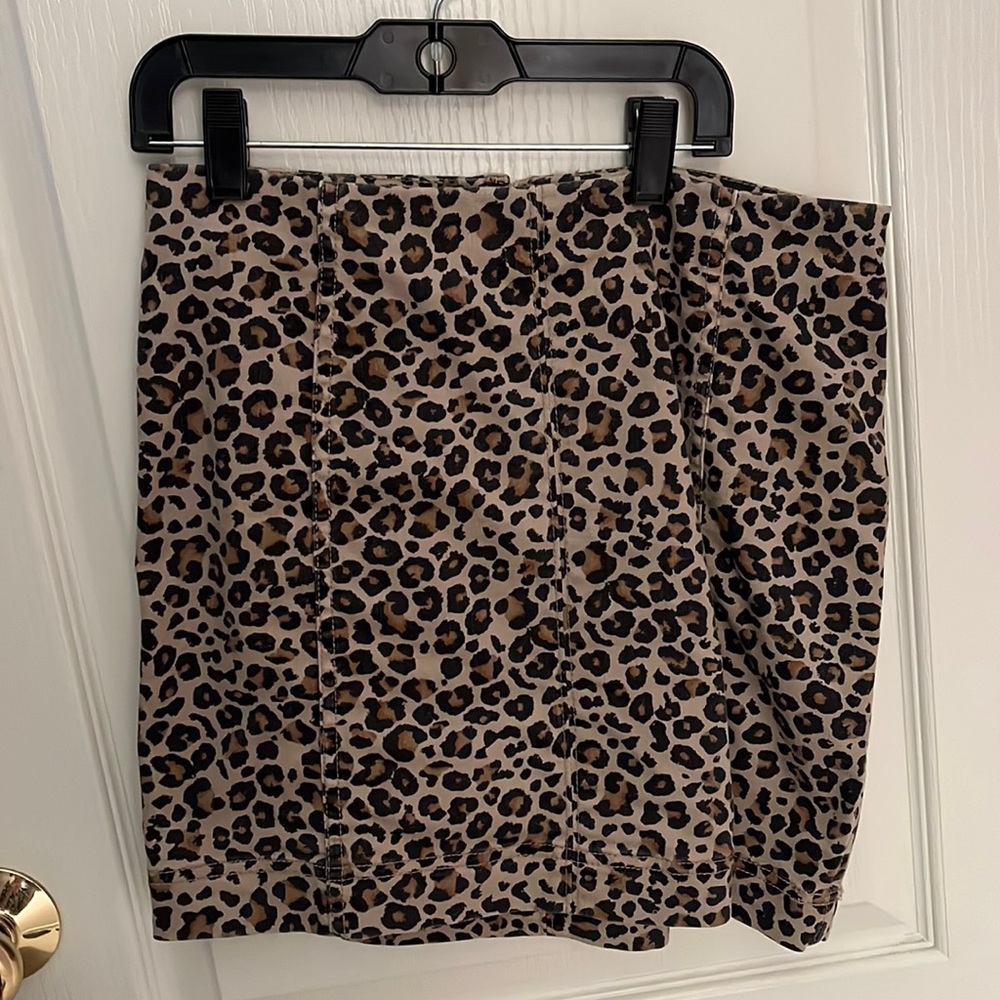 Cheetah skirt